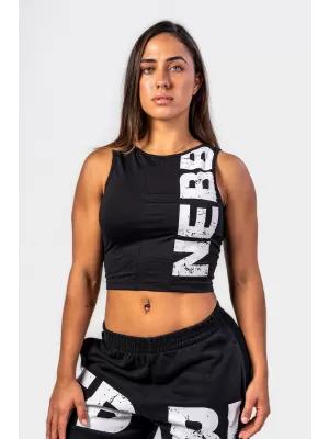 Tank top SNATCHED 627 BLACK Nebbia
