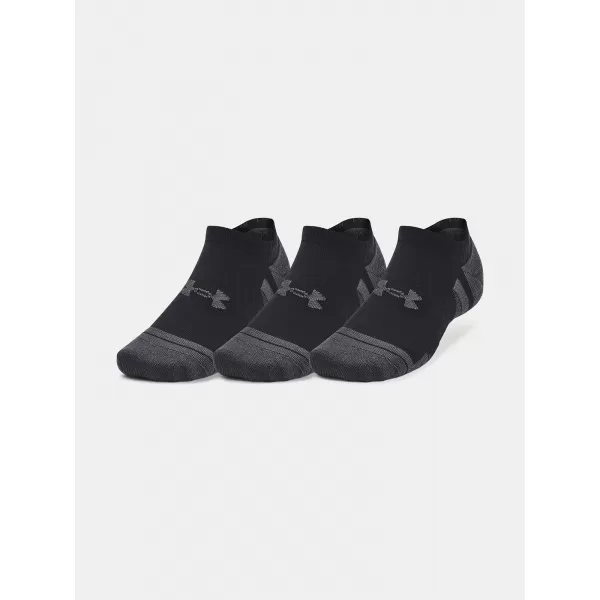  Șosete UNDER ARMOUR PERFORMANCE TECH NS (3 PÁRY) 1379503-001 NEGRU 