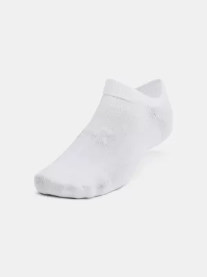 Șosete UNDER ARMOUR ESSENTIAL NO SHOW (6 PÁRŮ) 1382611-100 ALB