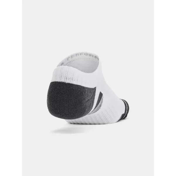  Șosete UNDER ARMOUR PERFORMANCE COTTON NS (3 PÁRY) 1379526-100 ALB 