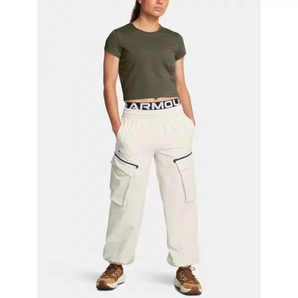  Tricou pentru femei UNDER ARMOUR MERIDIAN BABY TEE 1387729-390 VERDE 