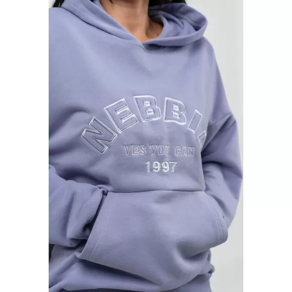  Hanorac oversize GYM RAT 256 LIGHT PURPLE Nebbia 