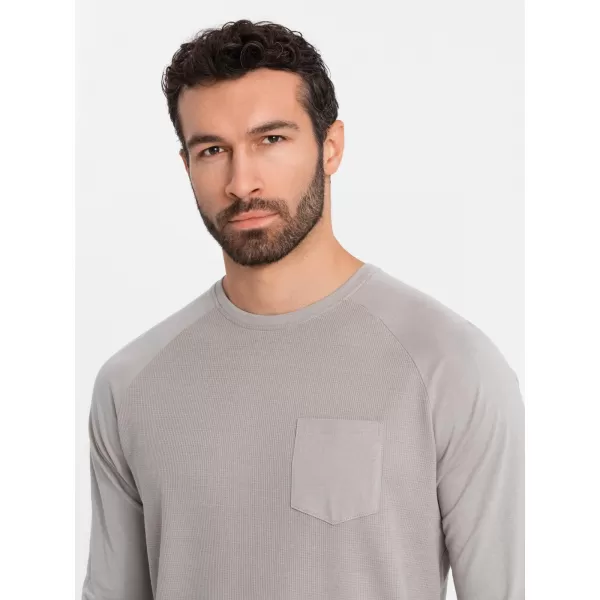  Cămaşă OMBRE OM-LSCL-0109 FRASIN 