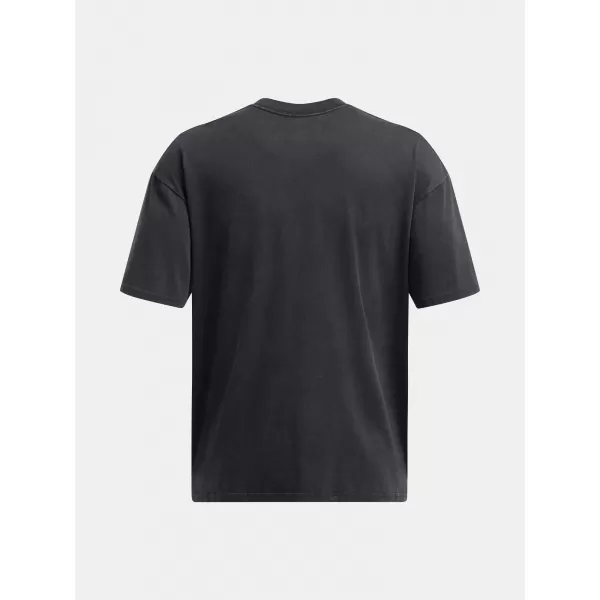  Tricou pentru bărbați UNDER ARMOUR M HW OS LOGO WASH SS 1389147-001 NEGRU 