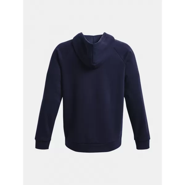  Hanorac pentru bărbați UNDER ARMOUR RIVAL FLEECE FZ HOODIE 1379767-410 ALBASTRU 