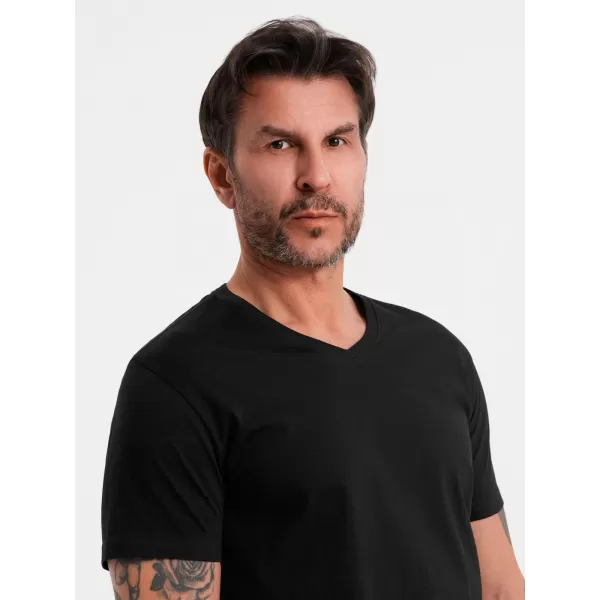  Cămaşă OMBRE OM-TSBS-0237 NEGRU 