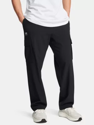 Pantaloni sport pentru bărbați UNDER ARMOUR VIBE WOVEN CARGO PANTS 1386558-001 NEGRU