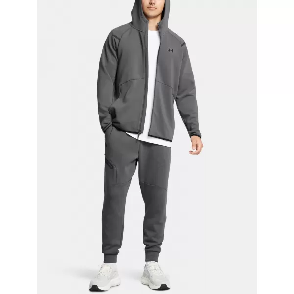  Hanorac pentru bărbați UNDER ARMOUR UA UNSTOPPABLE FLC FZ HD EU GRI 