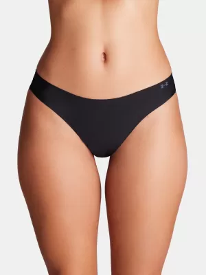 Tanga de dama UNDER ARMOUR PURE STRETCH NS TANGA 1383893-001 NEGRU