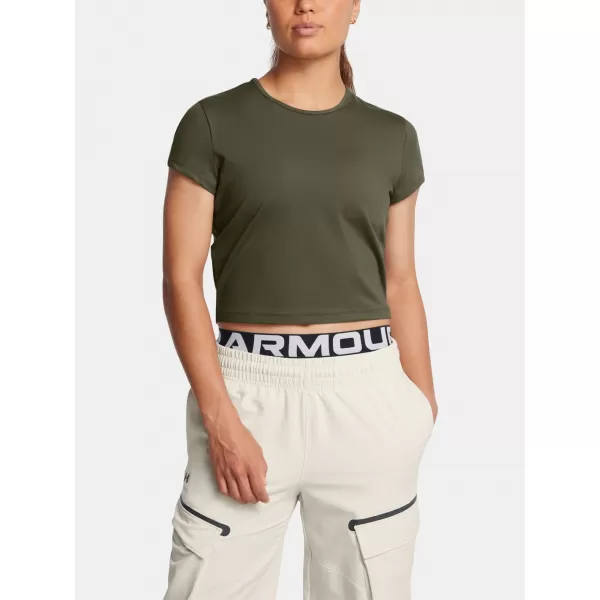  Tricou pentru femei UNDER ARMOUR MERIDIAN BABY TEE 1387729-390 VERDE 