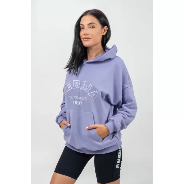  Hanorac oversize GYM RAT 256 LIGHT PURPLE Nebbia 