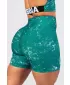 Pantaloni scurți HAMMIES 615 VERDE Nebbia cu talie înaltă de 5 inci