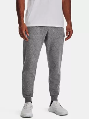 Pantaloni de trening pentru bărbați UNDER ARMOUR RIVAL FLEECE JOGGERS 1379774-025 GRI