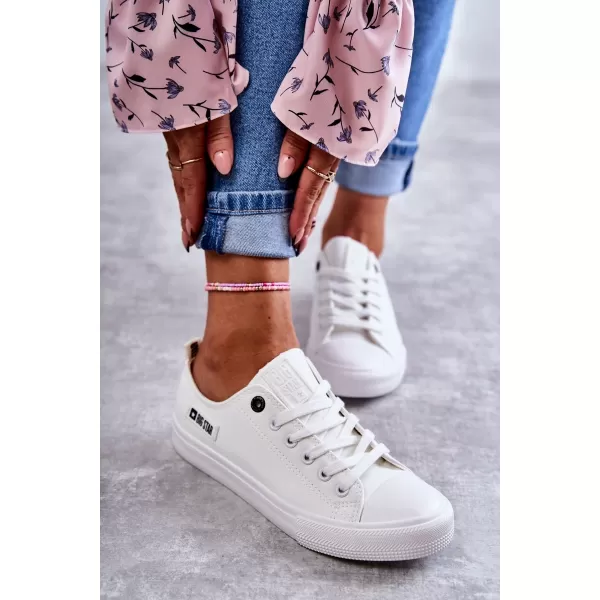  Pantofi de damă BIG STAR KK274010 WHITE Pantofi Big Star 
