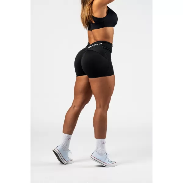  Pantaloni scurți modelați cu talie în formă de V STRONG BEAUTY 428 BLACK Nebbia 