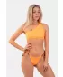 Top de Bikini Bandeau Portocaliu cu Un Umăr - Top 449 ORANGE Nebbia