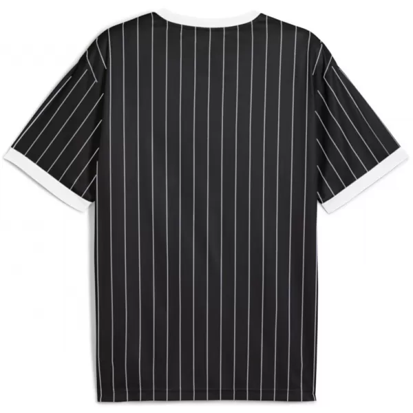  Tricou pentru bărbați PUMA ESS STRIPED JERSEY 688263-01 NEGRU 