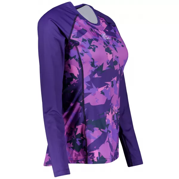  Tricou funcțional pentru femei cu mâneci lungi premium ALTISPORT VOJ/ALW110TR03 VIOLET 