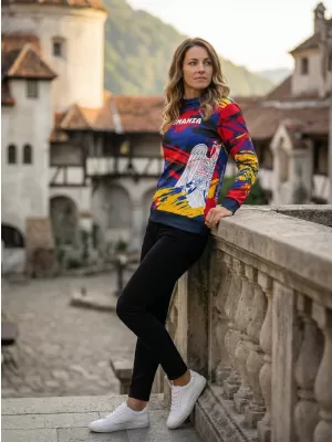 Premium cu hanorac funcțional pentru femei ALTISPORT VOJ/ALW036RO/MI01 ROL