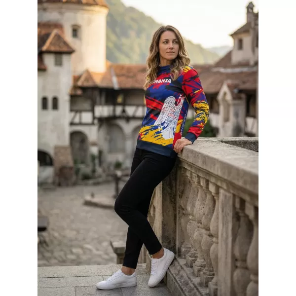  Premium cu hanorac funcțional pentru femei ALTISPORT VOJ/ALW036RO/MI01 ROL 