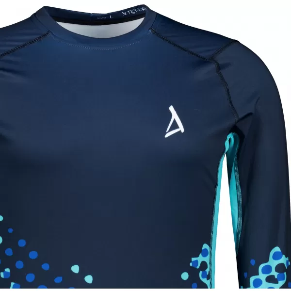  Tricou de compresie funcțională pentru bărbați cu premium cu mânecă lungă ALTISPORT VOJ/ALM109TR03 REGAL 