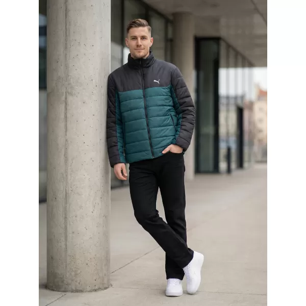  Jachetă pentru bărbați PUMA ESS PADDED JACKET 685210-75 VERDE 