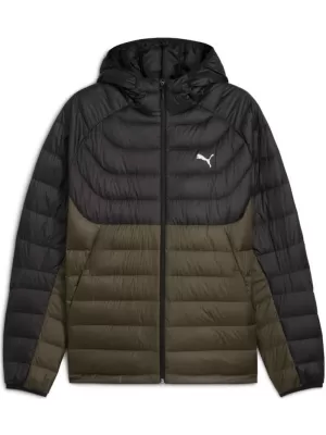 Jachetă pentru bărbați PUMA PACKLITE HOODED DOWN JACKET 685221-70 VERDE