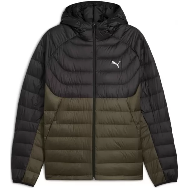 Jachetă pentru bărbați PUMA PACKLITE HOODED DOWN JACKET 685221-70 VERDE 