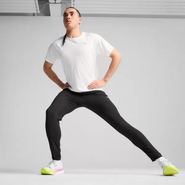  Pantaloni PUMA M RUN VELOCITY TAPERED PANT 526775-01 NEGRU 