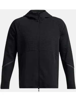 Hanorac pentru bărbați UNDER ARMOUR UNSTOPPABLE FLC GRID FZ 1386543-001 NEGRU