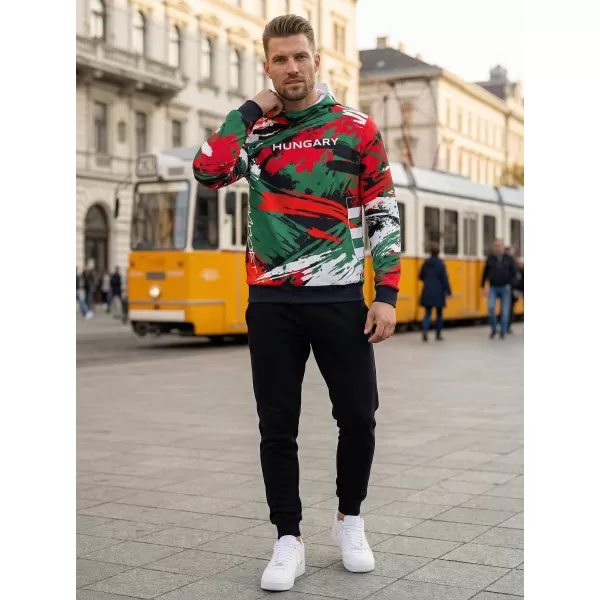  Premium cu hanorac funcțional pentru bărbați ALTISPORT VOJ/ALM036HU/MI01 HU 