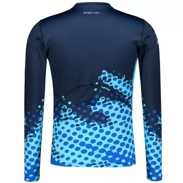  Tricou de compresie funcțională pentru bărbați cu premium cu mânecă lungă ALTISPORT VOJ/ALM109TR03 REGAL 