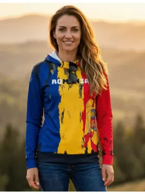 Premium cu hanorac funcțional pentru femei ALTISPORT VOJ/ALW036RO/MI01 FOOL
