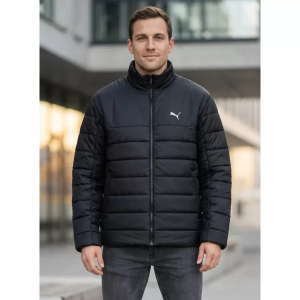  Jachetă pentru bărbați PUMA ESS PADDED JACKET 685210-01 NEGRU 