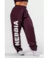 Pantaloni de trening largi largi BOYFRIEND STYLE 432 DARK RED Nebbia