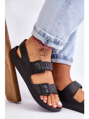 Sandale dama BIG STAR LL274745 NEGRI Pantofi Big Star