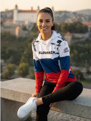 Premium cu hanorac funcțional pentru femei ALTISPORT VOJ/ALW036SL/MI01 FOOL