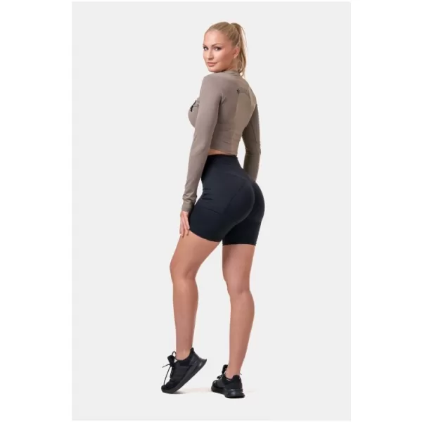  Pantaloni scurți de ciclism damă Fit & Smart 575 BLACK Nebbia 