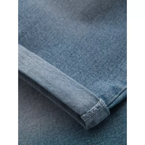  Pantaloni scurţi OMBRE OM-SRDS-0164 ALBASTRU DESCHIS 