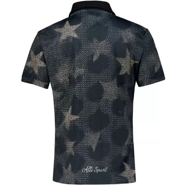  Tricou funcțional pentru femei cu guler premium ALTISPORT VOJ/ALW111TR05 STELE 