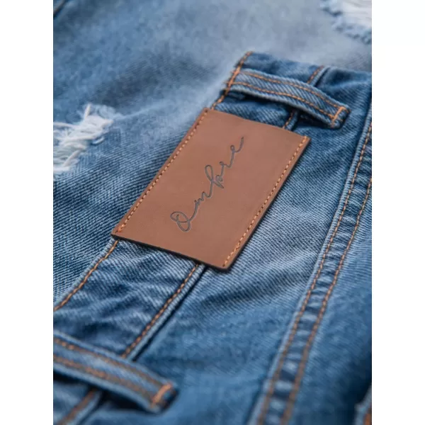  Pantaloni scurţi OMBRE OM-SRDS-0157 ALBASTRU 
