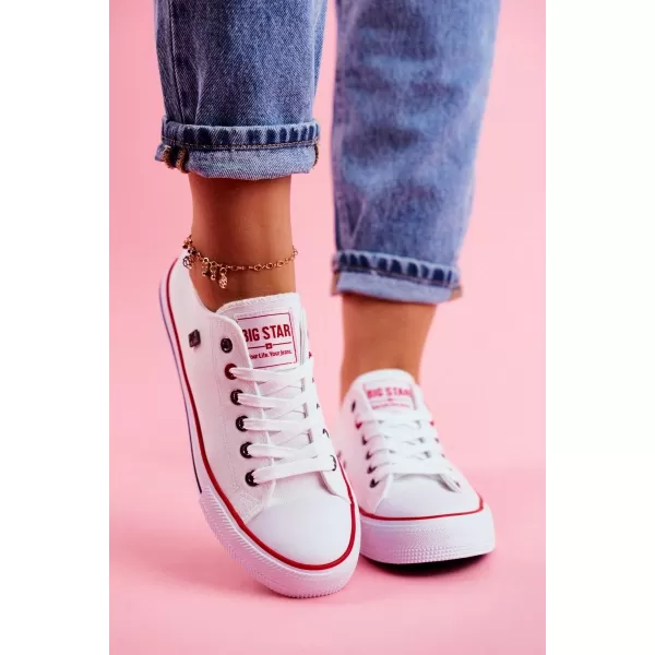  Adidași de damă BIG STAR T274022 WHITE Pantofi Big Star 