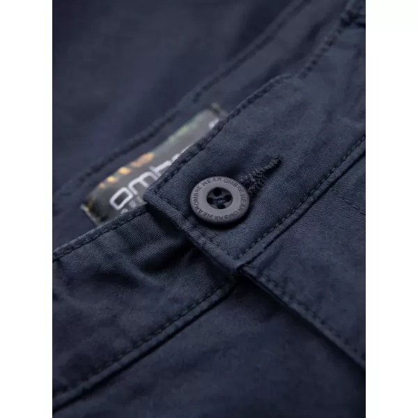  Pantaloni scurţi OMBRE OM-SRCS-0197 ALBASTRU MARIN 