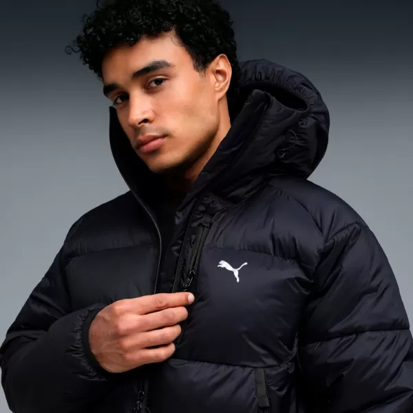  Jachetă pentru bărbați PUMA TECH PRIMALOFT PUFFER JACKET 632165-01 NEGRU 