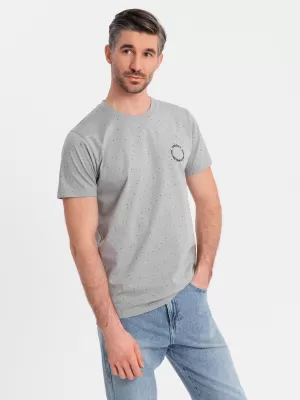 Cămaşă OMBRE OM-TSFP-0186 GRI DESCHIS