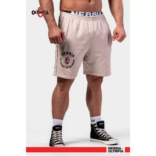  Pantaloni scurti de trening spalati LEGEND 786 LIGHT GREY Nebbia 
