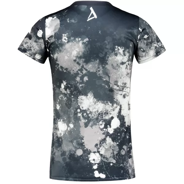  Tricou funcțional premium pentru femei ALTISPORT VOJ/ALW055TR01 ALB-NEGRU 