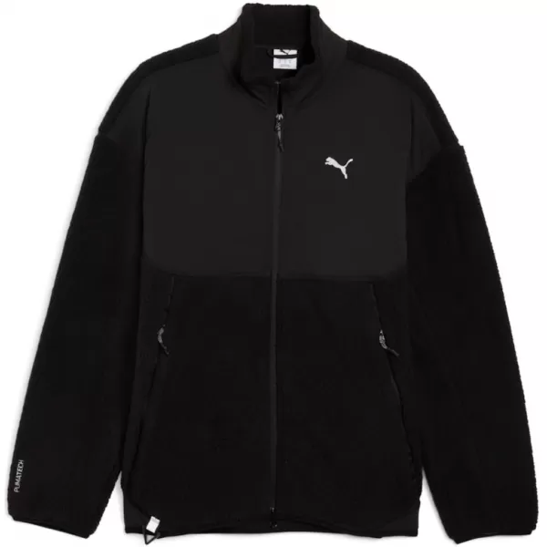  Jachetă pentru bărbați PUMA TECH SOFT TECH RELAXED SHERPA JACKET 632104-01 NEGRU 