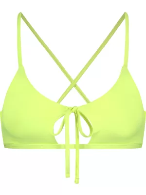 Bikini pentru femei - partea de sus NORDBLANC NBSSS8211 GALBEN