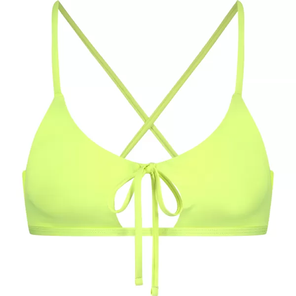  Bikini pentru femei - partea de sus NORDBLANC NBSSS8211 GALBEN 
